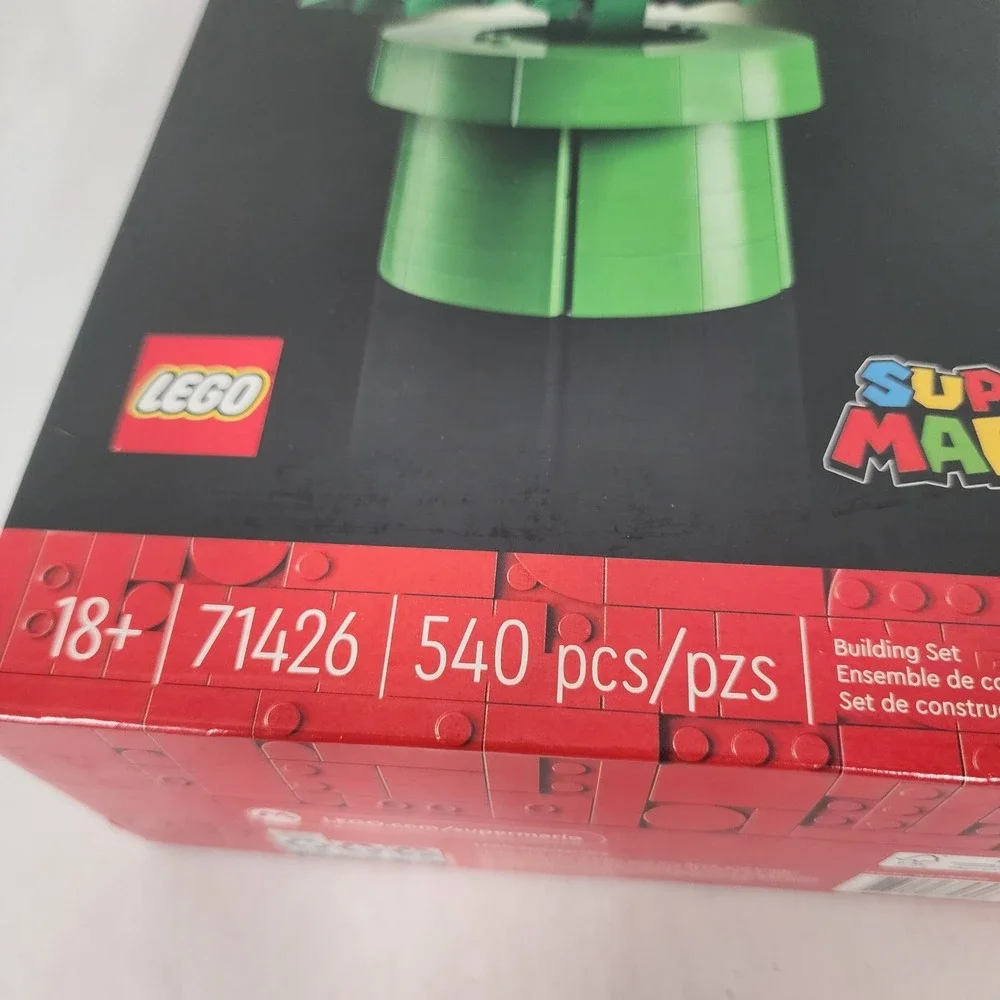 LEGO Super Mario Piranha Plant 71426 New Sealed 540 Pieces Nintendo